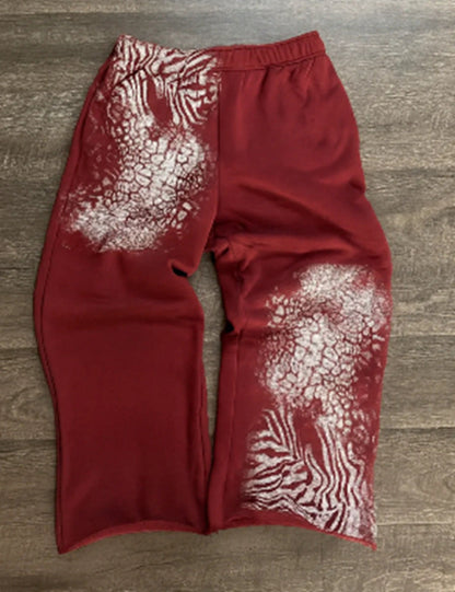 Damen Freizeithose Tiermuster Norvielle