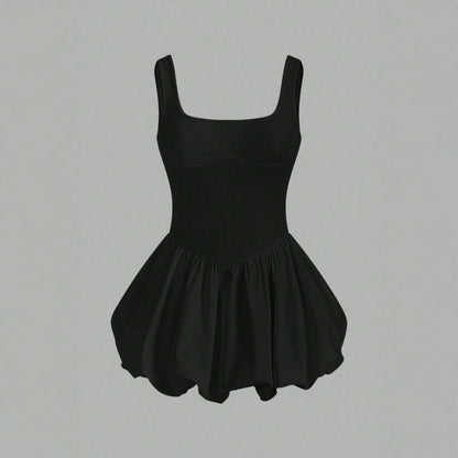 Damen Sportliches Minikleid elastisch mit Taschen Norvielle
