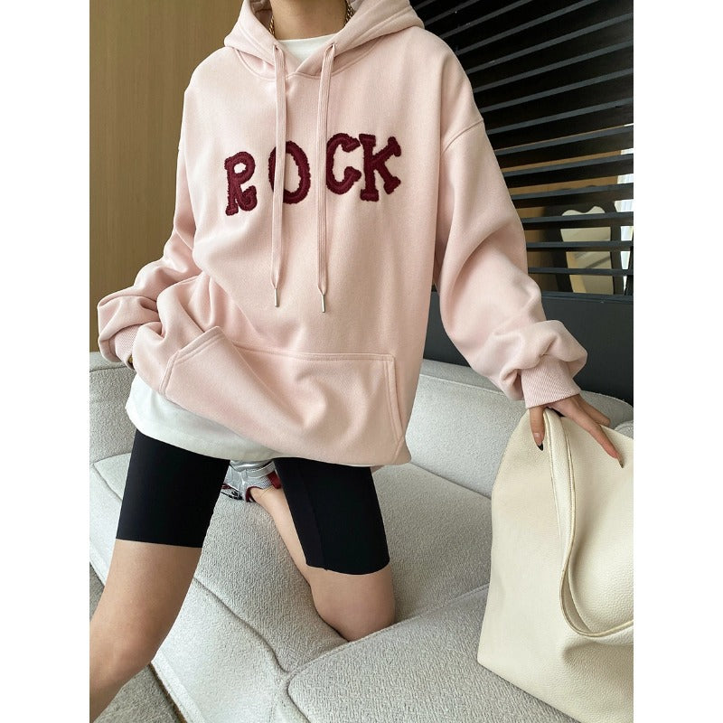 Damen Hoodie Norvielle mit Schriftzug
