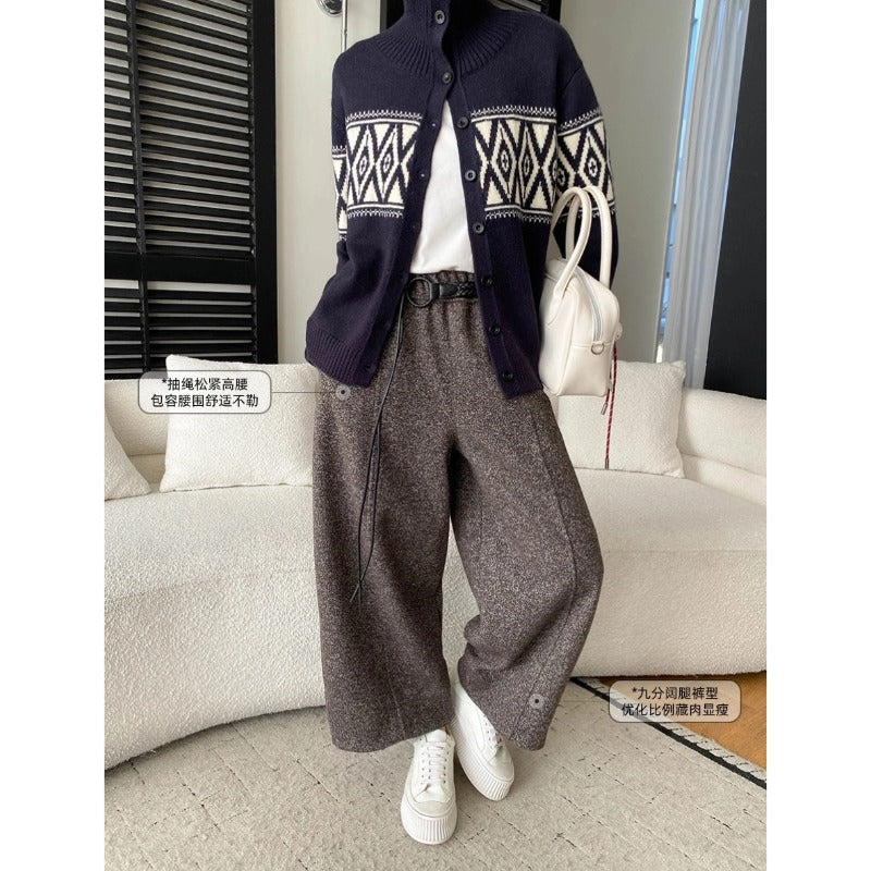 Damen Strickjacke mit Knöpfen und Taschen Norvielle