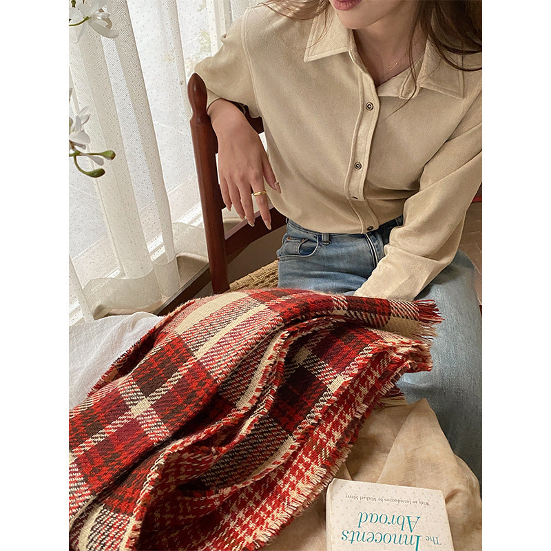 Damen Bluse Lässig Knöpfe Norvielle