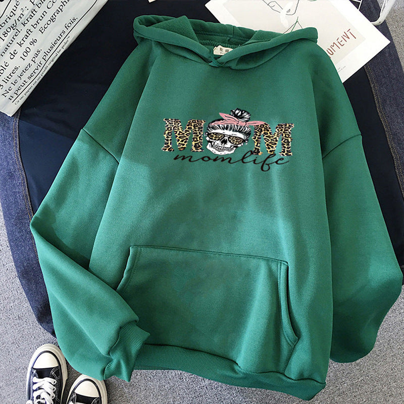 Damen Hoodie Totenkopf-Design