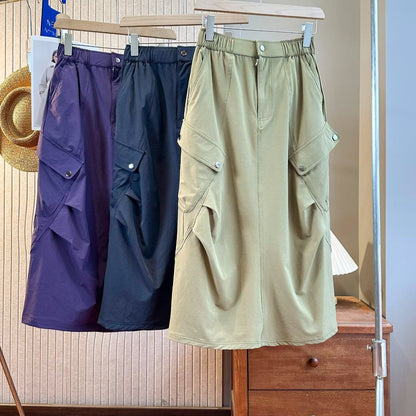 Damen Cargo-Rock Praktische Taschen Norvielle - Norvielle