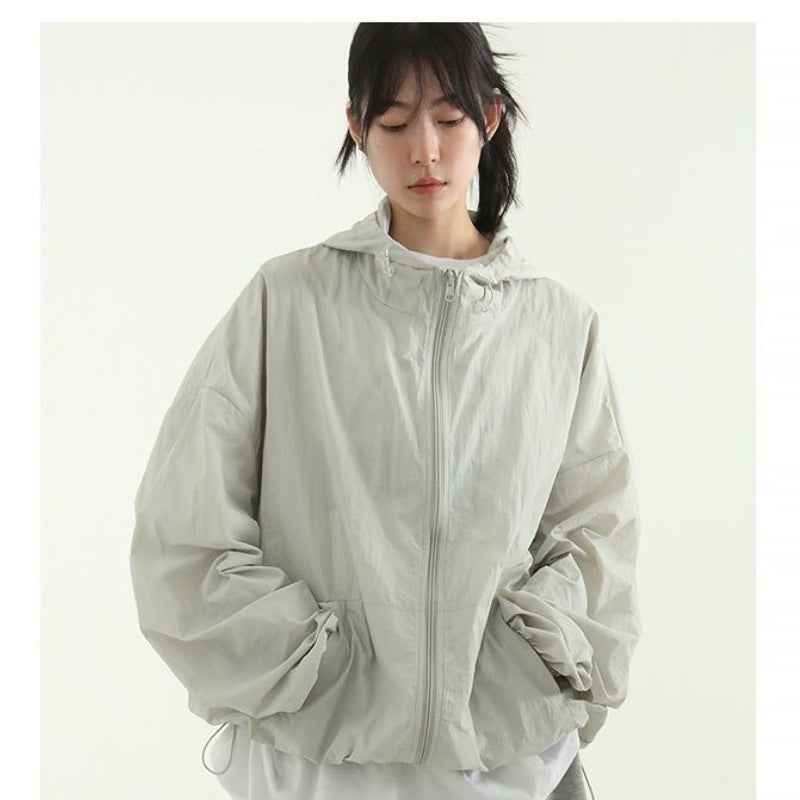 Damen Übergangsjacke Lockerer Schnitt Norvielle