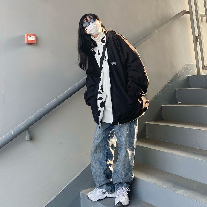 Damen Oversized Funktionsjacke