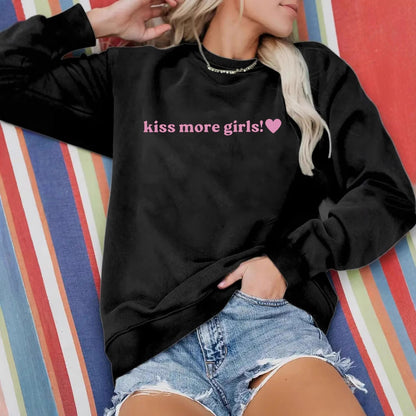 Damen Sweatshirt Lässig Mit Schriftzug Norvielle
