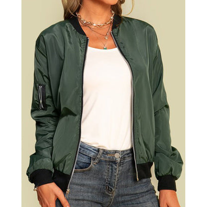 Damen Bomberjacke Norvielle mit Seitentaschen