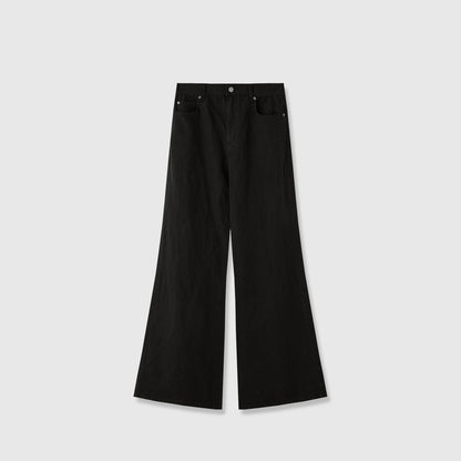 Damen High-Waist Jeans Weit Norvielle