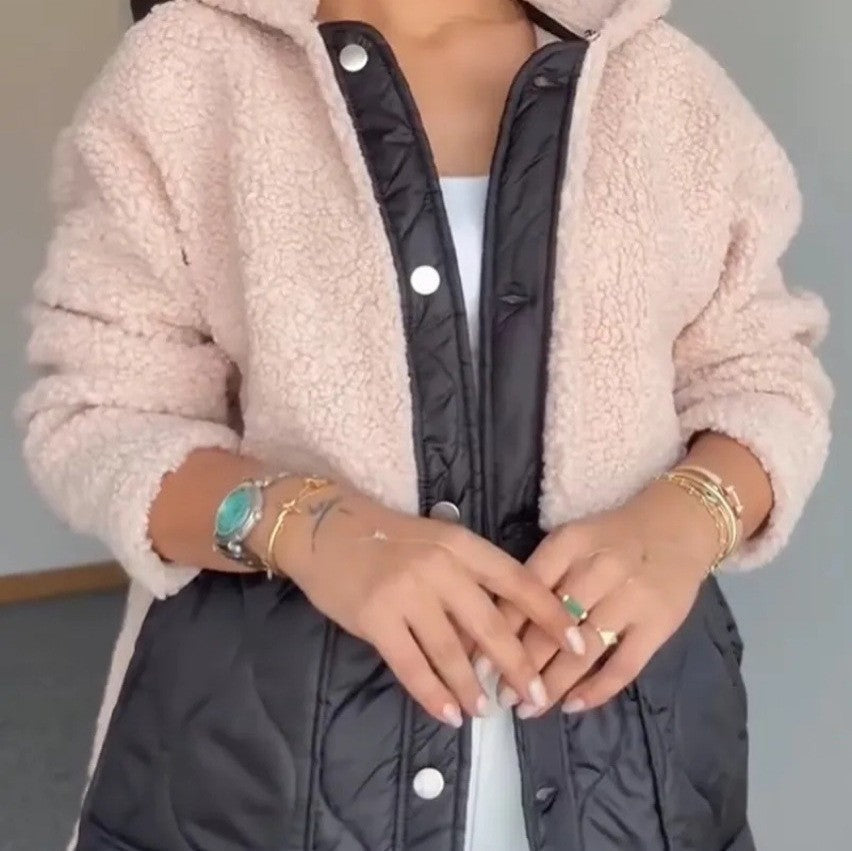 Damen Übergangsjacke Kuscheliges Fleece