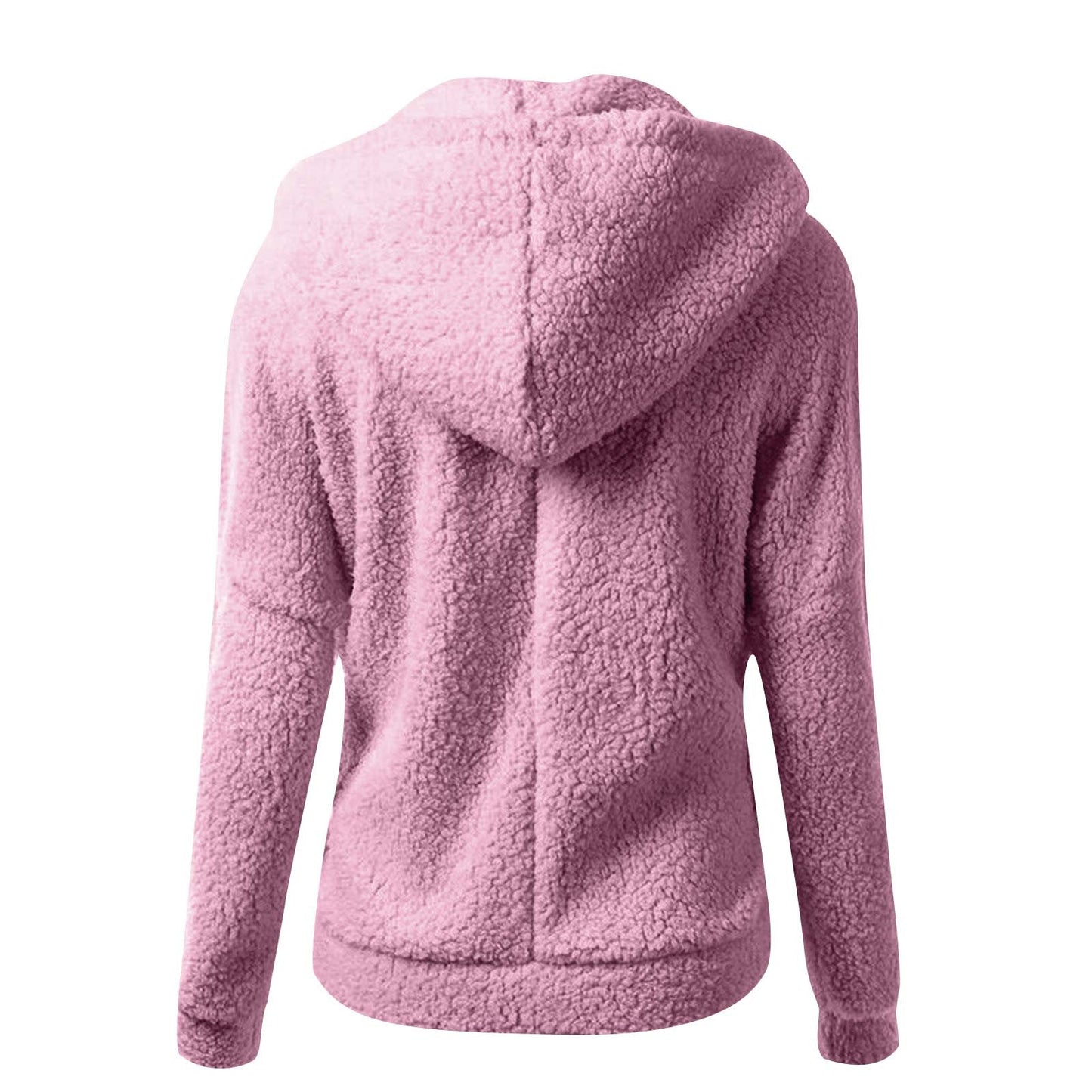 Damen Fleecejacke Kapuze Norvielle