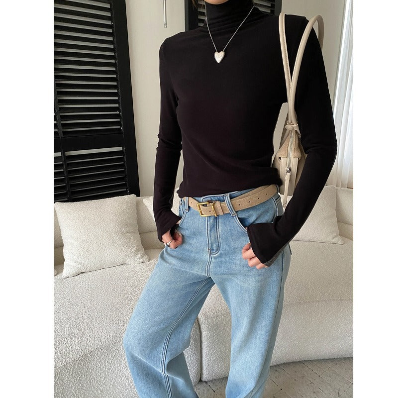 Damen Rollkragenpullover Fein Norvielle