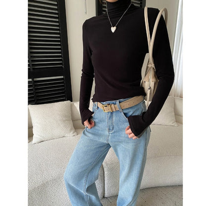 Damen Rollkragenpullover Fein Norvielle