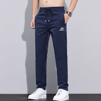 Herren Sportliche Freizeithose Verstellbarer Kordelzug Seitliche - Norvielle
