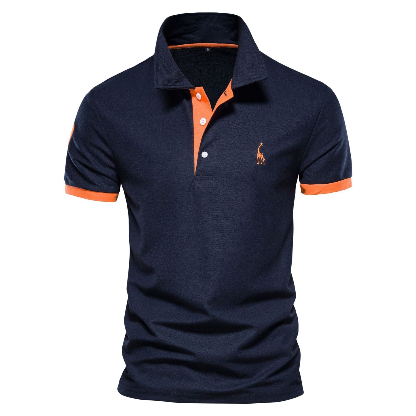 Norvielle Herren Polo-Shirt Baumwolle Weiß
