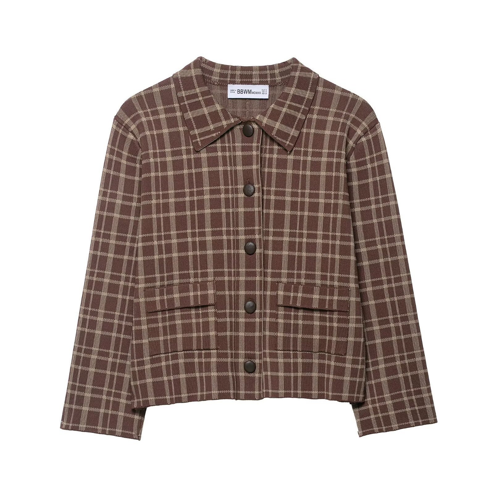 Damen Hemdjacke Kariert Norvielle - Norvielle