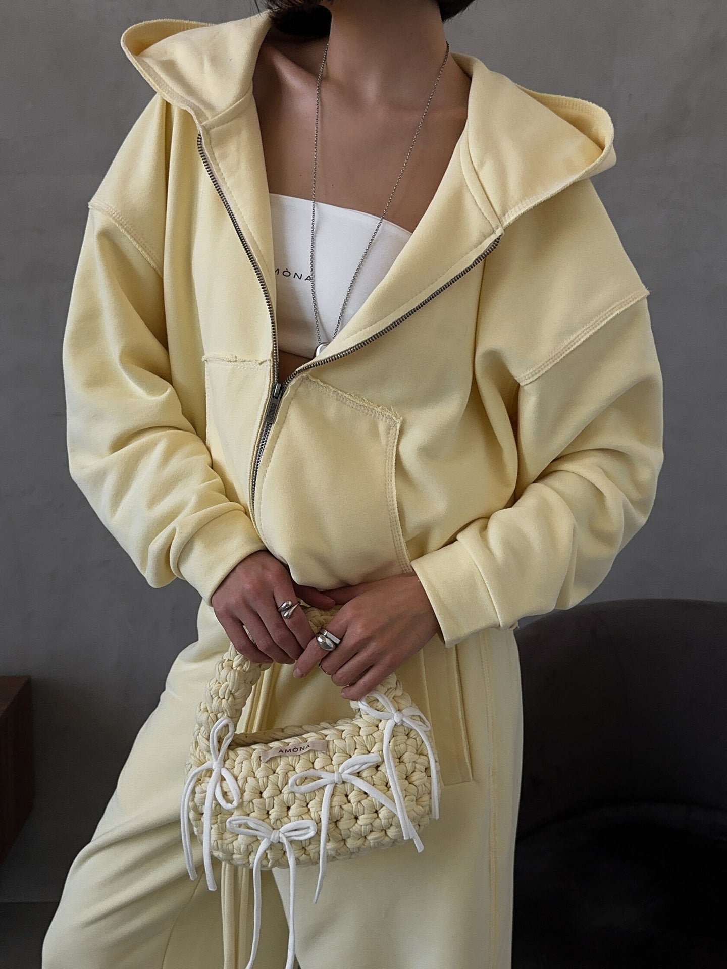 Damen Oversize Hoodie Jogginghose Set Bequem Norvielle
