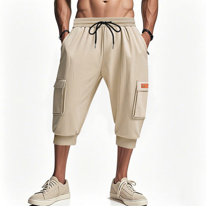 Herren Cargo-Shorts Elastischer Bund Bequem