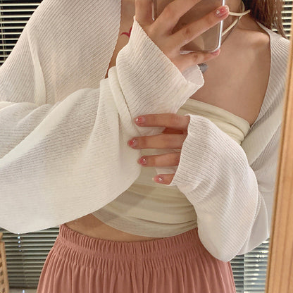 Damen Oberteil Weites Design Langarm Norvielle