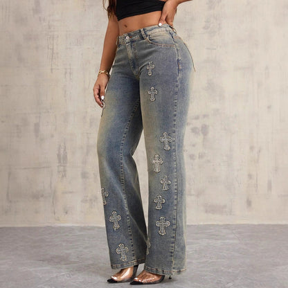 Damen Oberteil mit Cut-outs Sportlich Leicht Norvielle