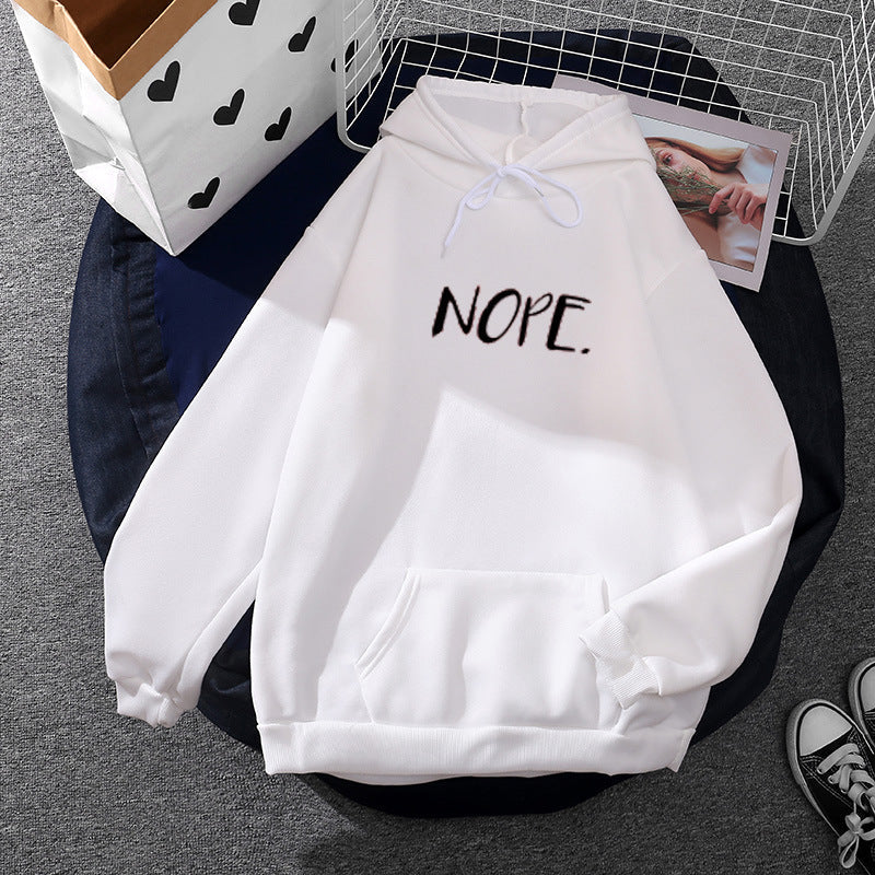 Damen Kapuzenpullover Witziger Schriftzug