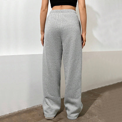 Damen Jogginghose Weites Modell Elastischer Bund