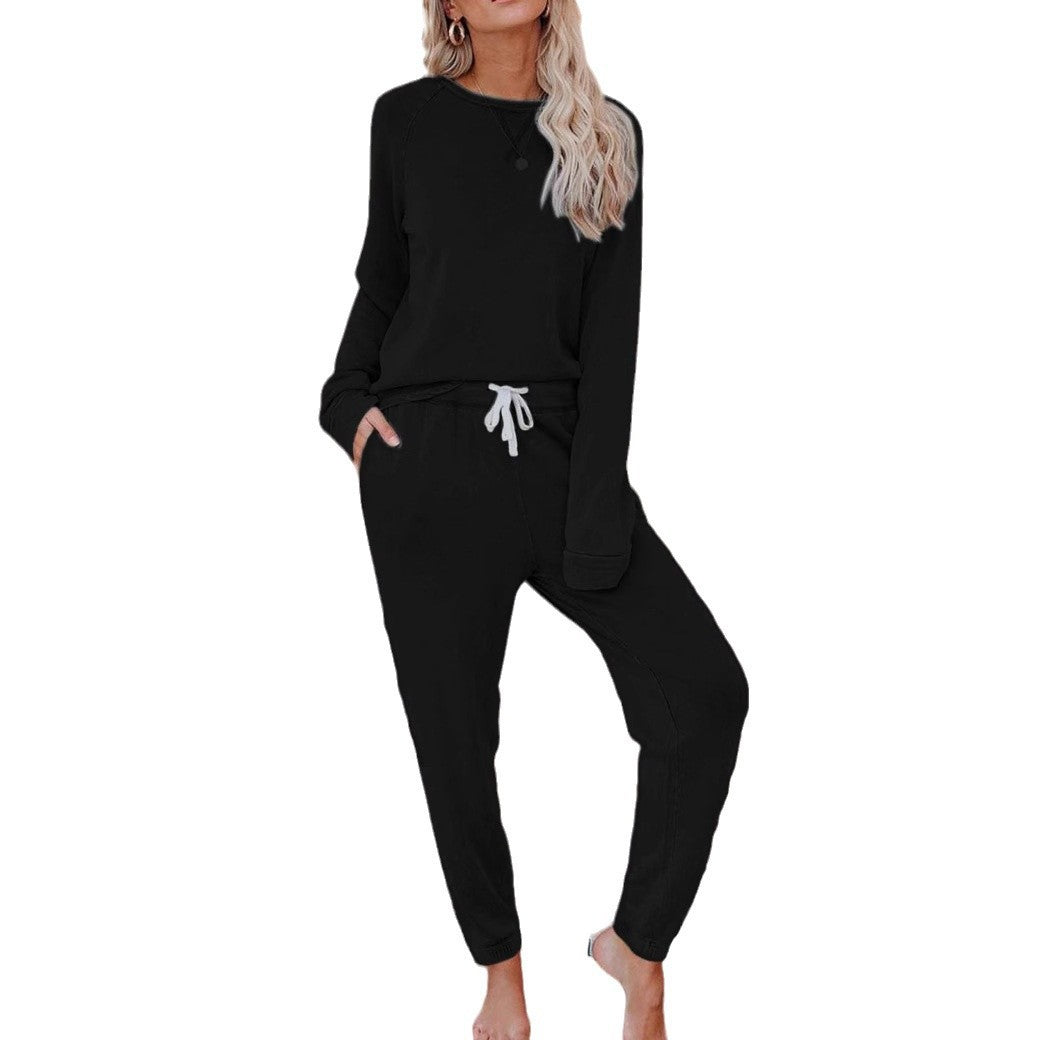 Damen Lounge-Set Oversized-Pullover und Hose Bequem Norvielle