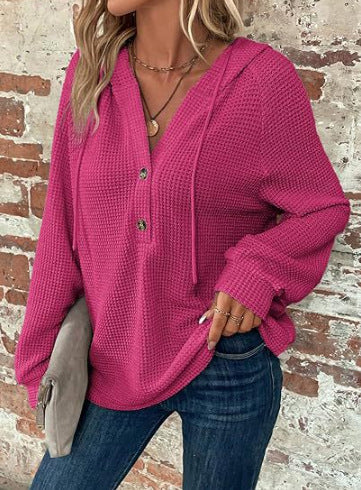 Damen Kapuzenpullover Langarm Norvielle