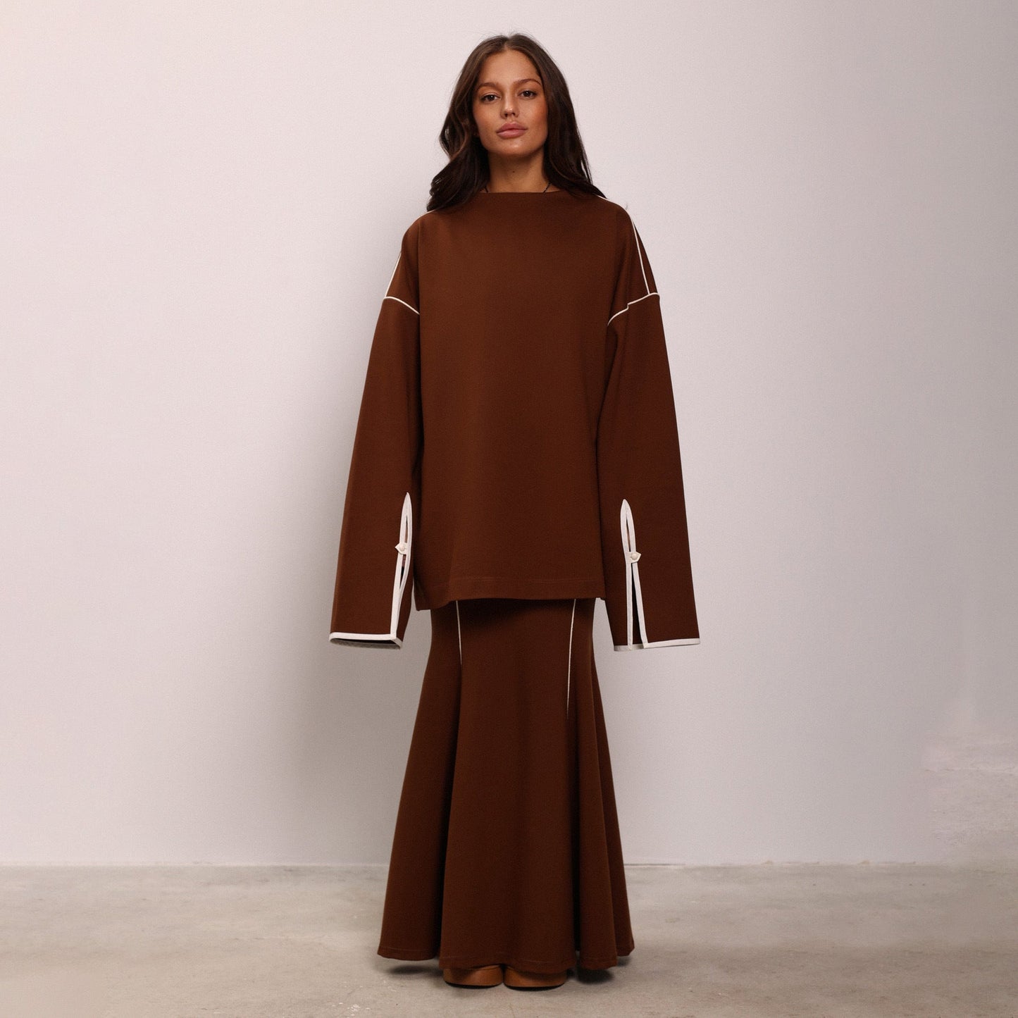 Damen Zwei-in-eins Oversized Kleidungsset