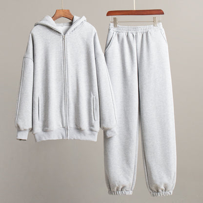 Damen Sportliche Hoodie Jogginghose Set Norvielle