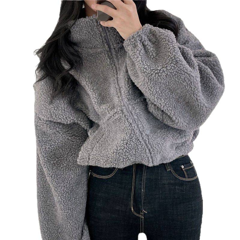 Damen Oversized Fleecejacke Norvielle