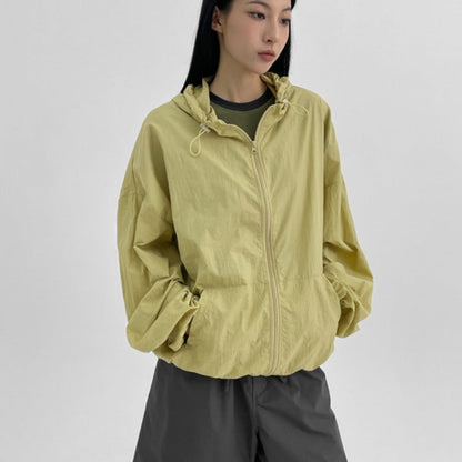 Damen Oversized Übergangsjacke Leicht Norvielle
