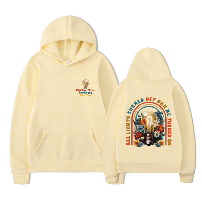 Damen Kapuzenpullover Bunt Entspannter Sitz