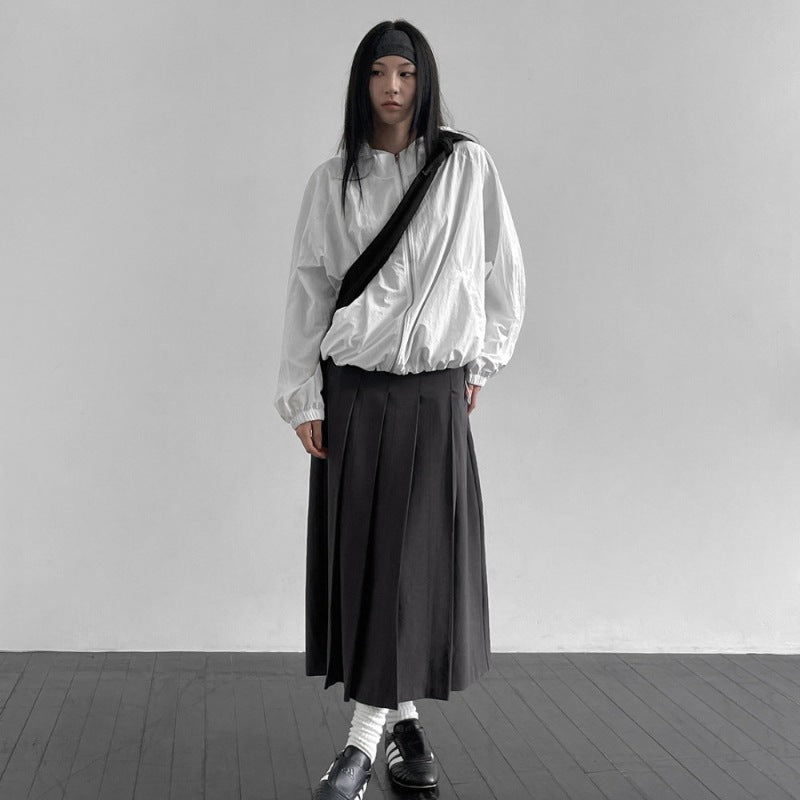 Damen Leichte Übergangsjacke Kapuze Norvielle
