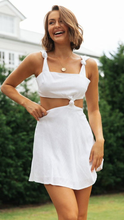 Damen Zweiteiliges Set Crop- Minirock