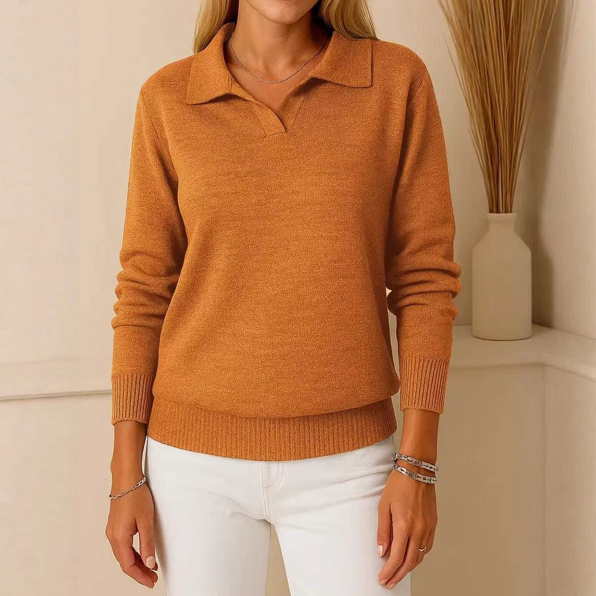 Damen Polo-Pullover Hochwertig Norvielle - Norvielle