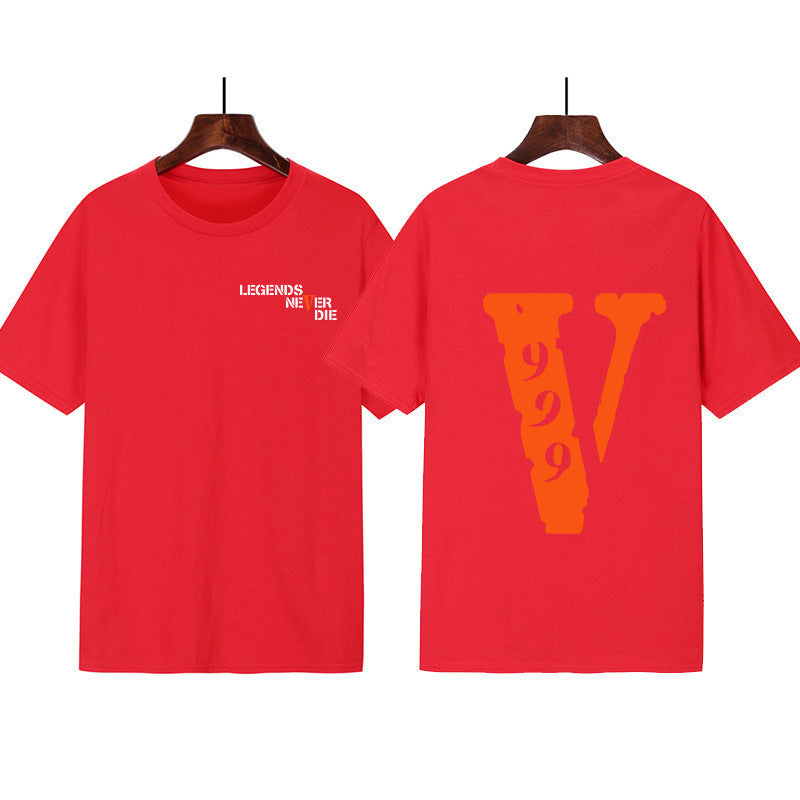 Damen Grafik T-Shirt mit originellem Schriftzug und kreativem Design