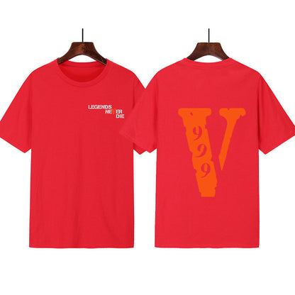 Damen Grafik T-Shirt mit originellem Schriftzug und kreativem Design