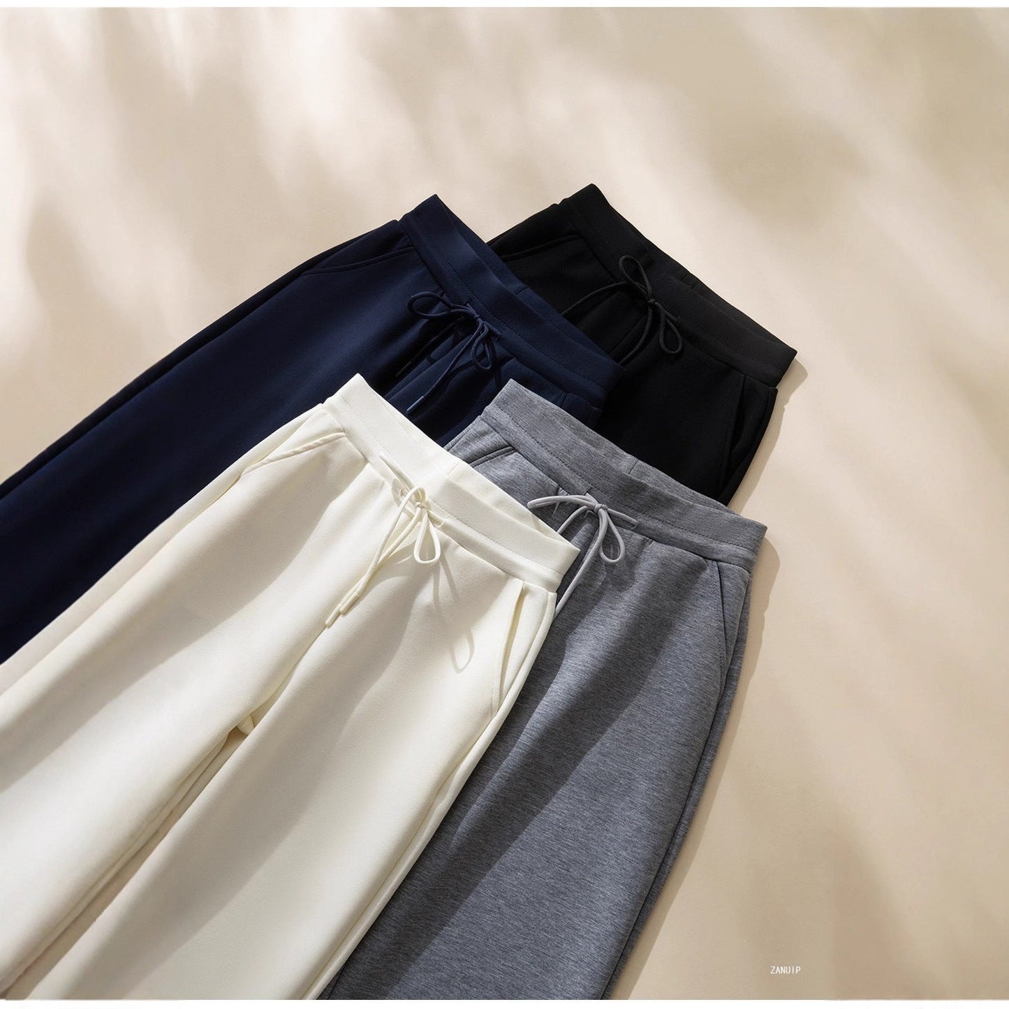Damen Sporthose Elastischer Bund Verstellbarer Kordelzug