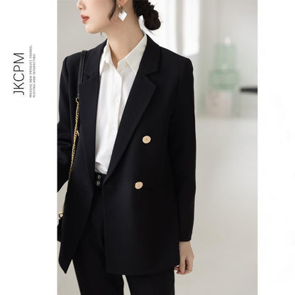 Damen Blazer Doppeltgefaltet Elegantes Design