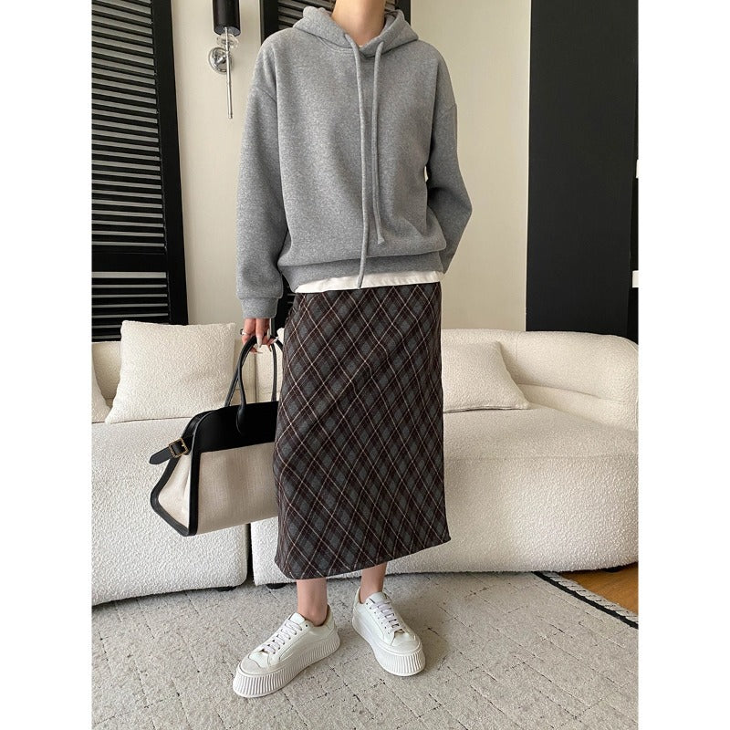 Damen Hoodie Mit Kapuze Überschnittene Schultern Norvielle