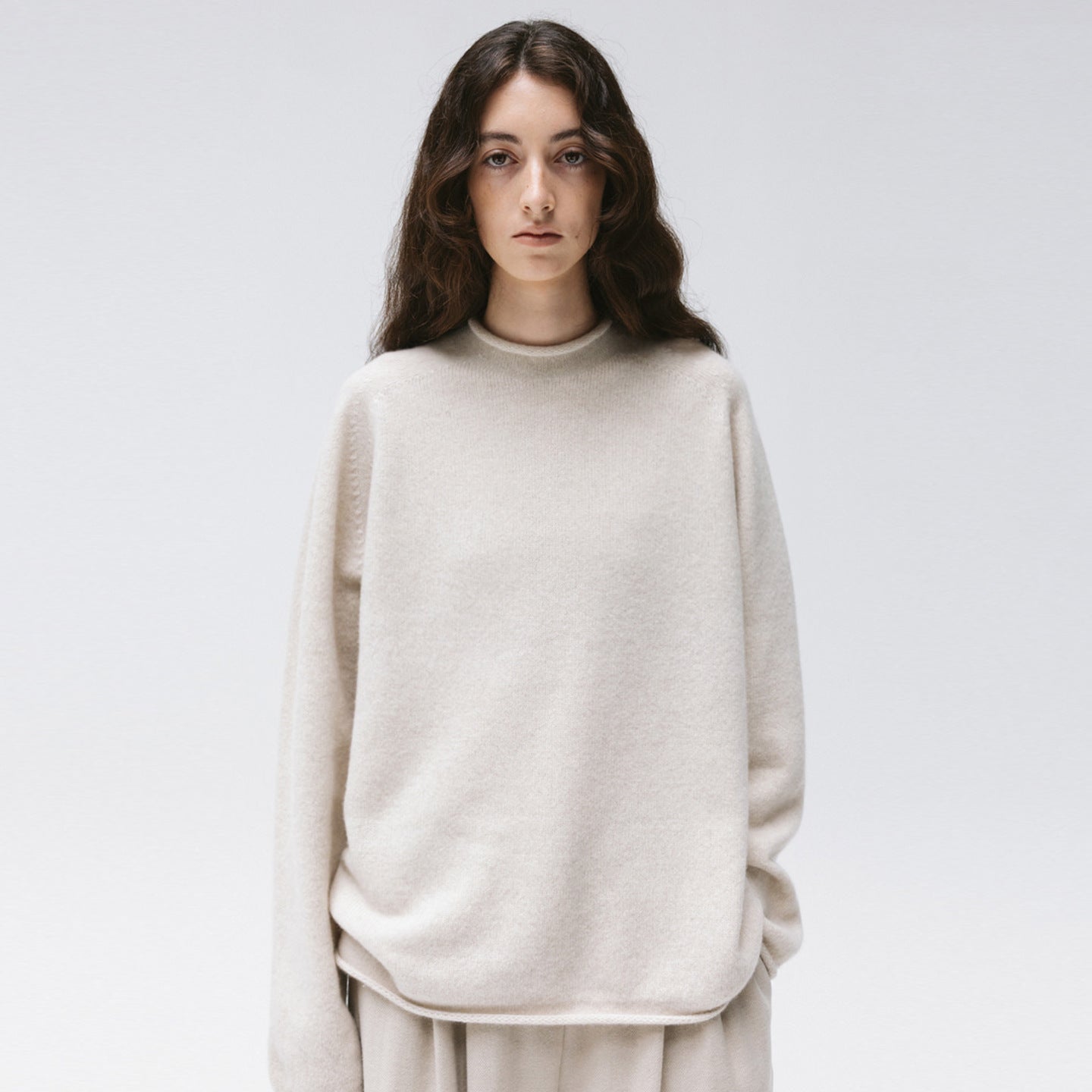 Damen Strickpullover Hochgeschnitten Komfort Norvielle