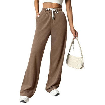 Damen Loungehose Weite Bequeme Hose Norvielle