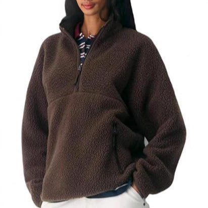 Damen Fleece-Pullover Norvielle