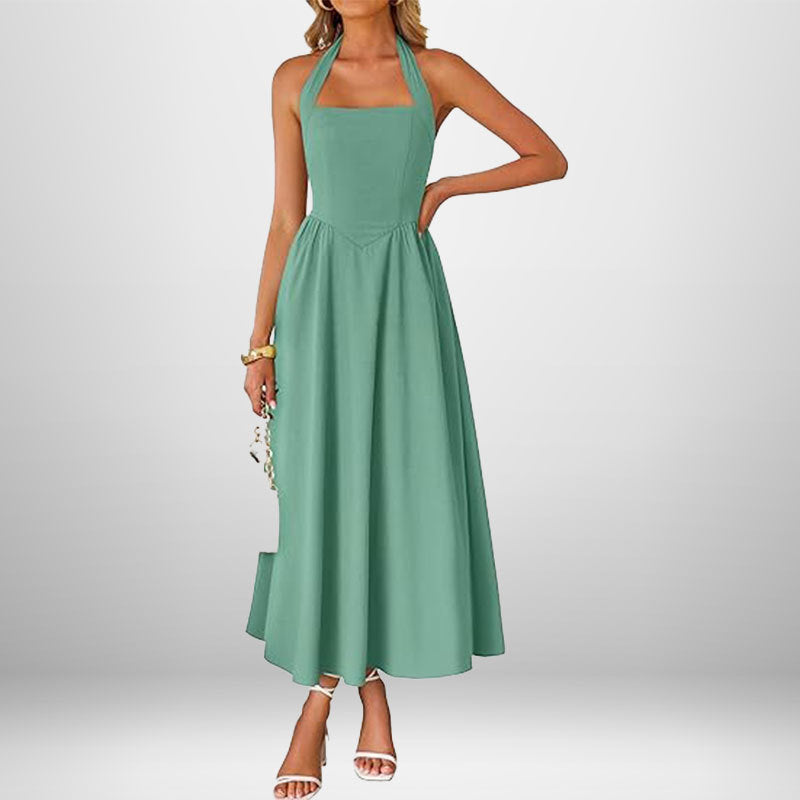 Damen Maxi-Kleid Raffiniertes Trägerdesign Eleganter Schnitt - Norvielle