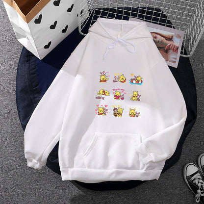 Damen Hoodie Pikachu Motiv Baumwolle