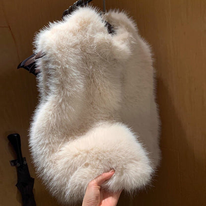 Damen Flauschweste Norvielle