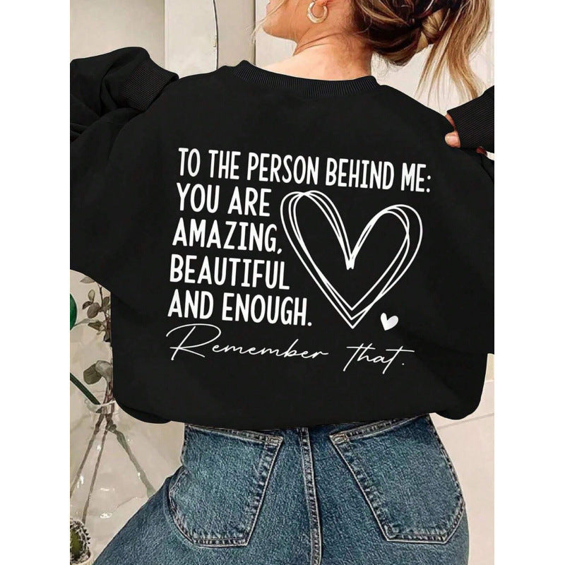 Damen Sweatshirt Inspirierendes Motiv Lässig Grün Norvielle