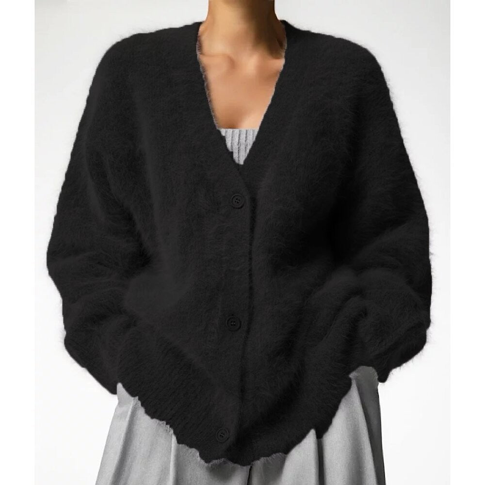 Damen Cardigan Weiches Strick Norvielle