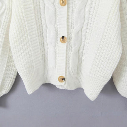 Damen Strickjacke V-Ausschnitt Kuschelig Norvielle