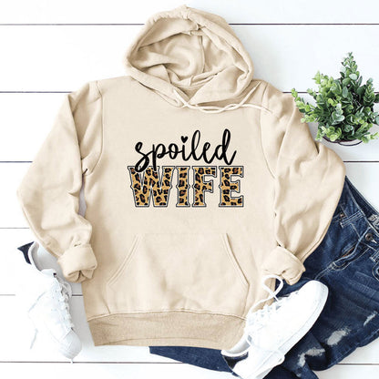 Damen Kapuzenpullover Norvielle Mit Schriftzug Elegantes Design